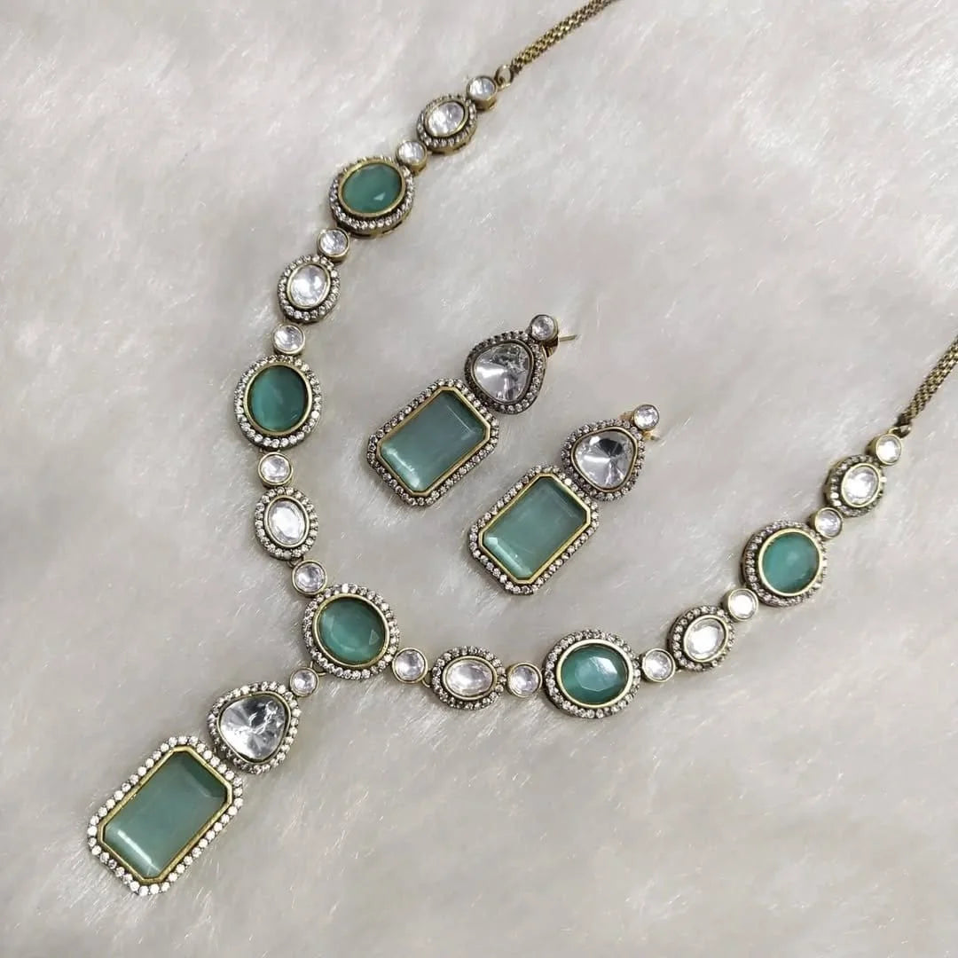 Mirali Manish Malhotra Style Necklace Set – Designer Bridal Jewellery