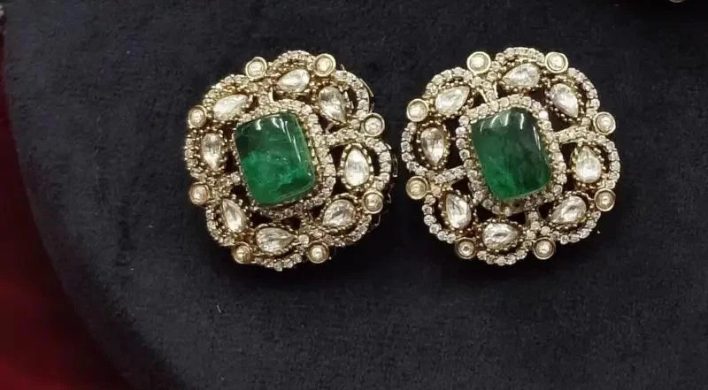 Sabyasachi Studs – Exquisite Designer Wedding Stud Earrings