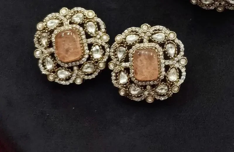 Sabyasachi Studs – Exquisite Designer Wedding Stud Earrings