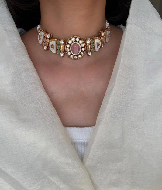 Sabyasachi Styled Choker Set