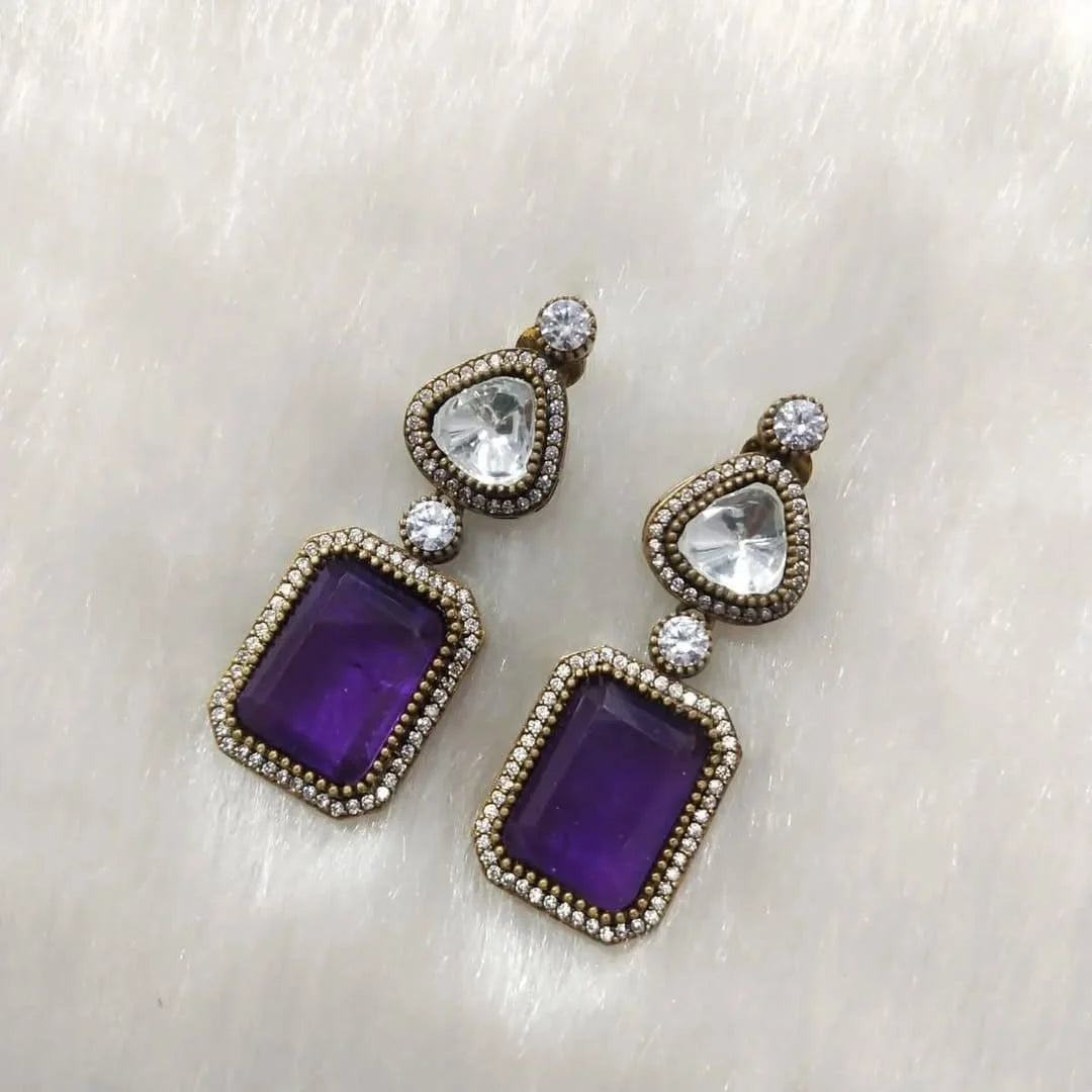 Mirah Manish Malhotra Style Bollywood Earrings – Designer Party Wear