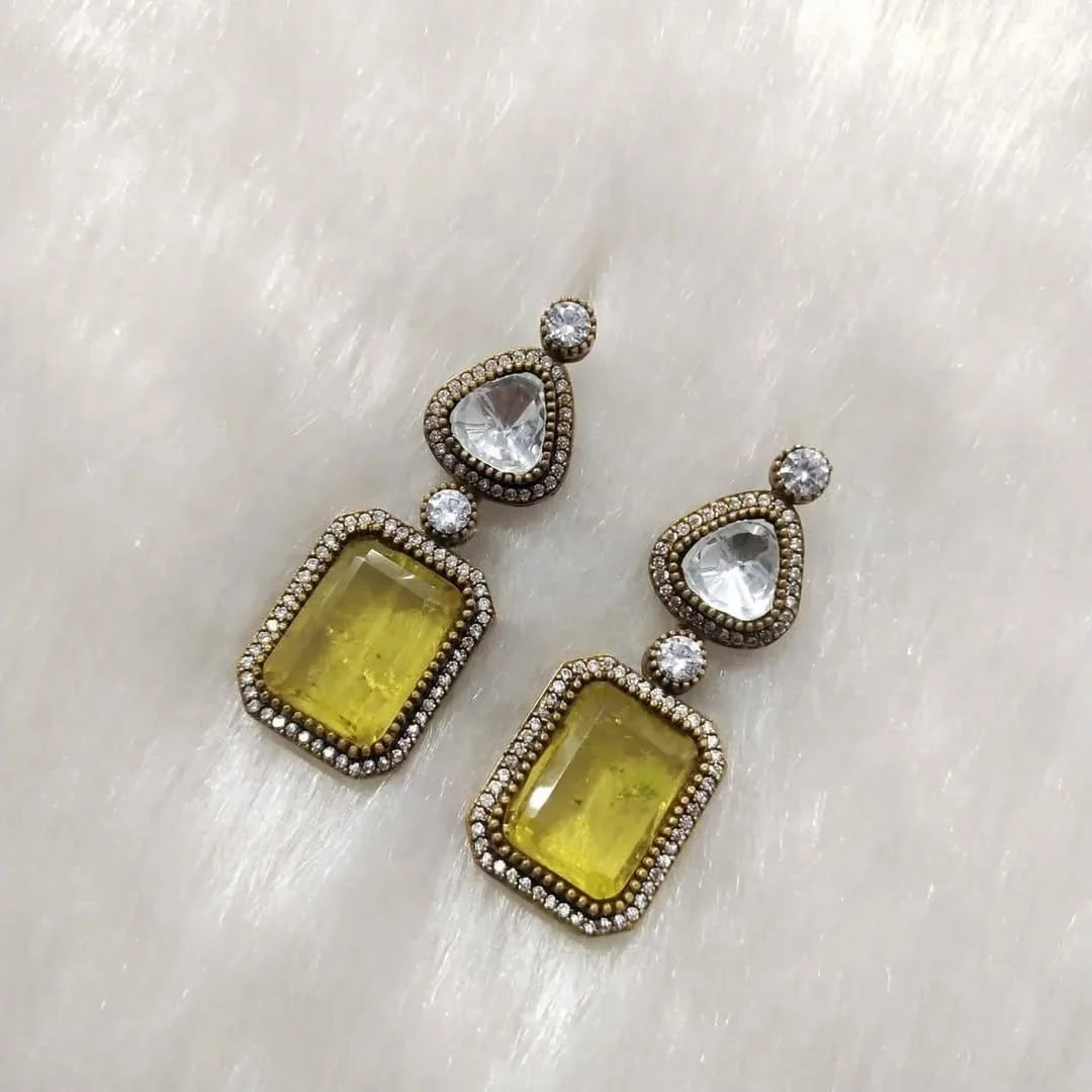 Mirah Manish Malhotra Style Bollywood Earrings – Designer Party Wear