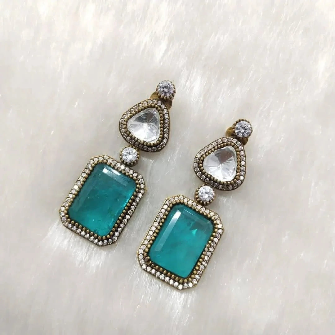 Mirah Manish Malhotra Style Bollywood Earrings – Designer Party Wear