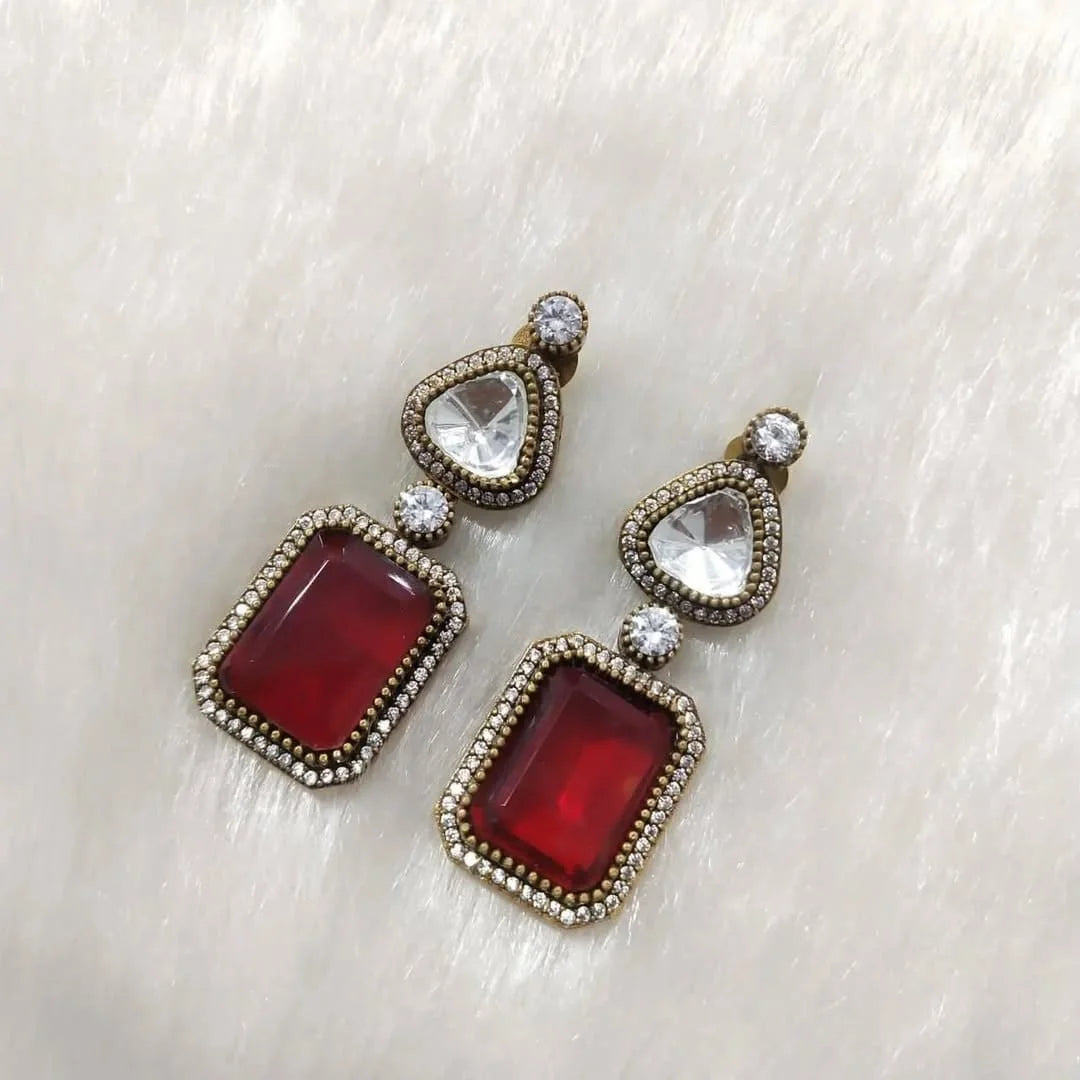 Mirah Manish Malhotra Style Bollywood Earrings – Designer Party Wear