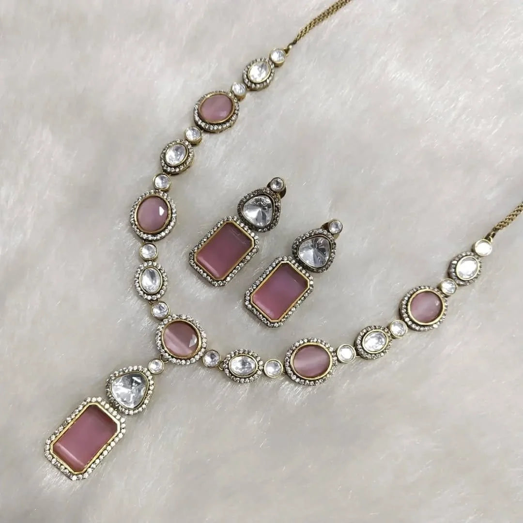 Mirali Manish Malhotra Style Necklace Set – Designer Bridal Jewellery