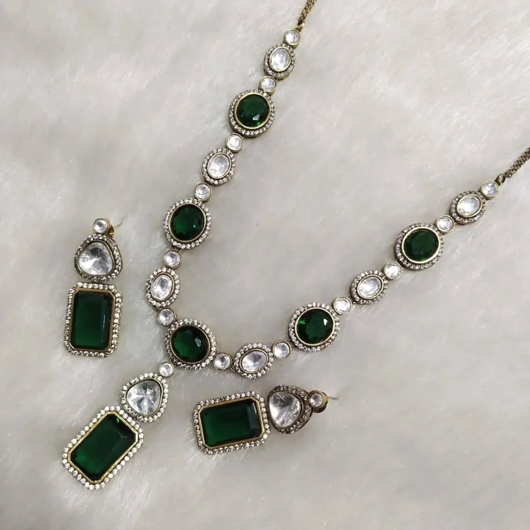 Mirali Manish Malhotra Style Necklace Set – Designer Bridal Jewellery