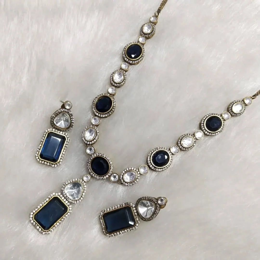 Mirali Manish Malhotra Style Necklace Set – Designer Bridal Jewellery